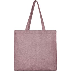 Sac shopping Pheebs recyclé avec soufflet 210 gr/m² 13LCouleur:Marron chiné