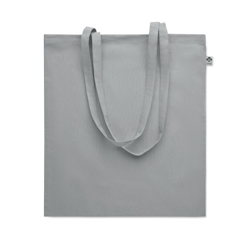 Sac shopping coton organiqueCouleur:Gris