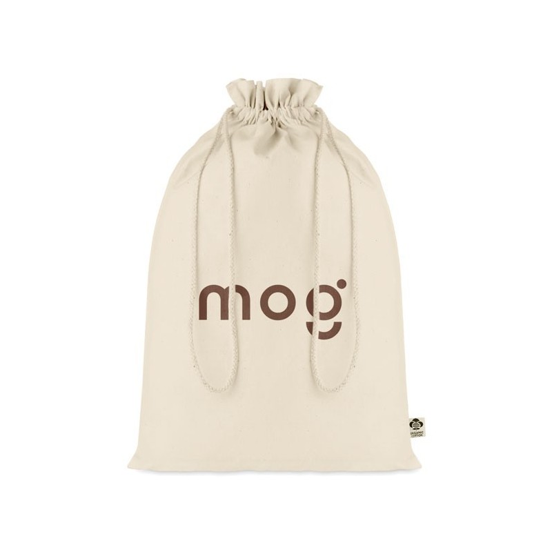 Sac cadeau coton biologique LCouleur:Beige