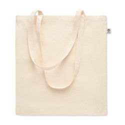Sac shopping en coton biologiquCouleur:Beige