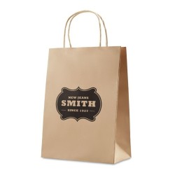 Sac cadeau (moyen) 150 gr/m²Couleur:Beige