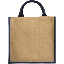 Sac fourre-tout en jute Chennai 16LCouleur:Naturel, Marine