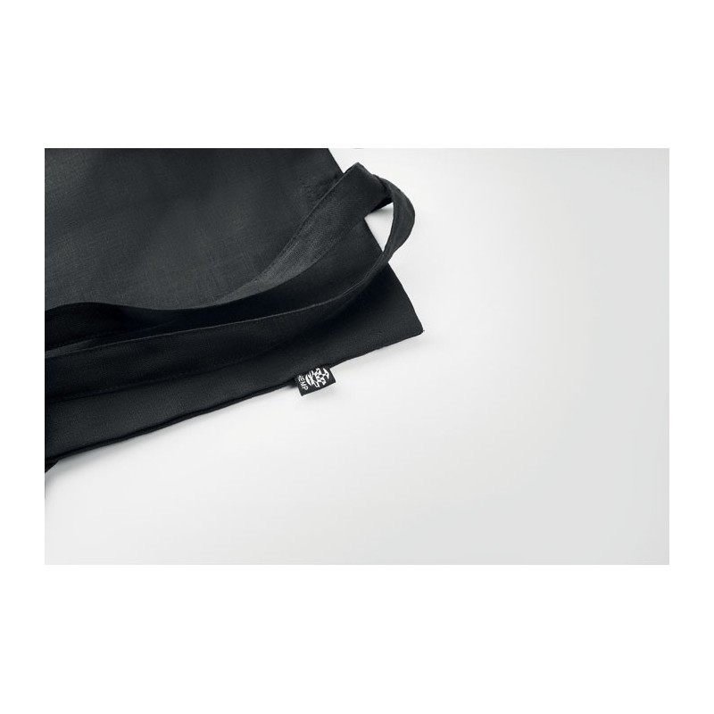 Sac shopping en chanvreCouleur:Noir