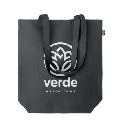 Sac shopping en chanvreCouleur:Noir