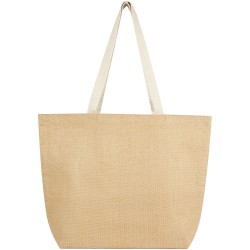 Sac shopping Juta de 12 L en jute 300 g/m²Couleur:Blanc