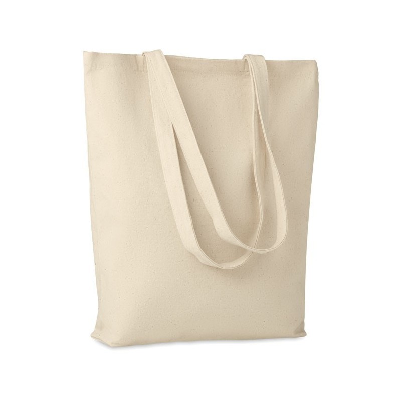 Sac shopping en toileCouleur:Beige