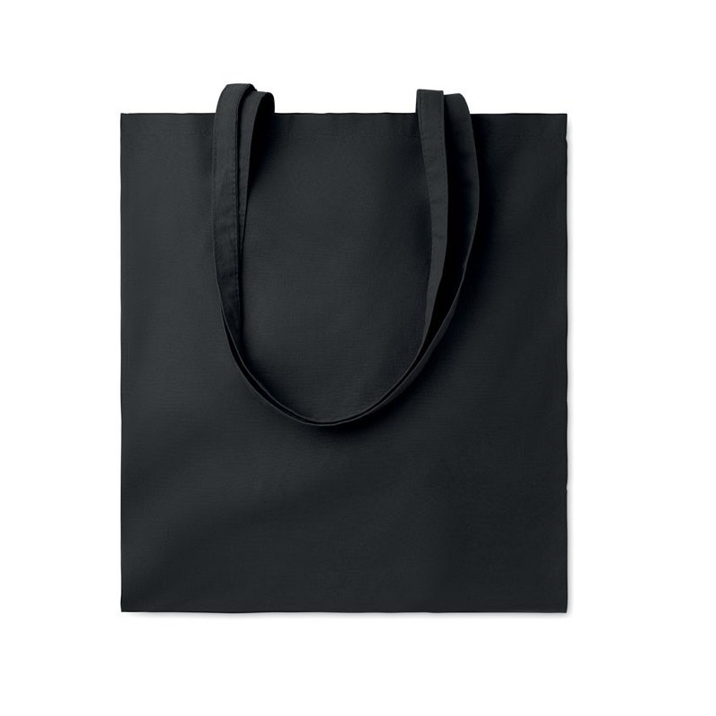 Sac shopping coton 180gr/m²Couleur:Noir