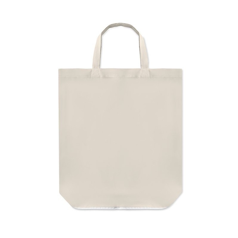 Sac shopping pliable en cotonCouleur:Noir
