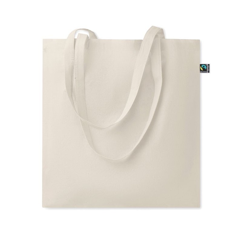 Sac shopping en coton FairtradeCouleur:Beige