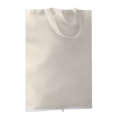Sac shopping pliable en cotonCouleur:Noir