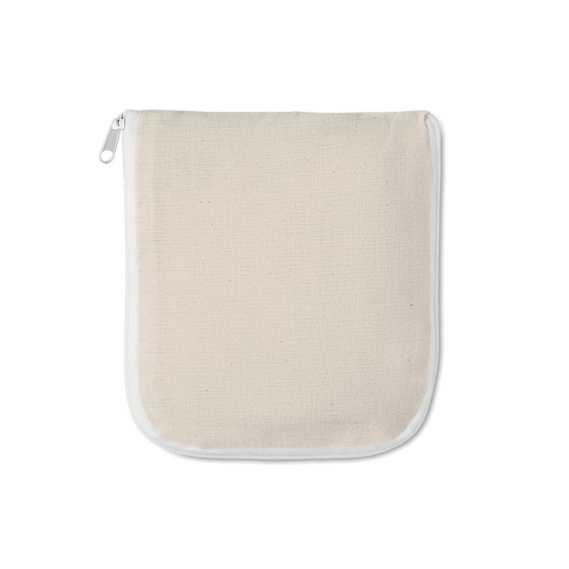Sac shopping pliable en cotonCouleur:Noir