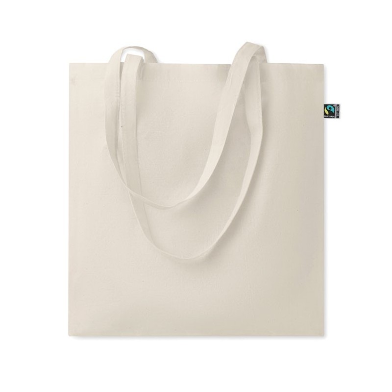 Sac shopping en coton FairtradeCouleur:Beige