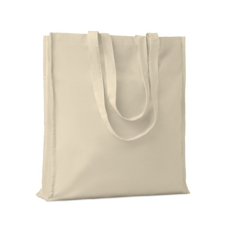 Sac shopping coton 140gr/m²Couleur:Beige