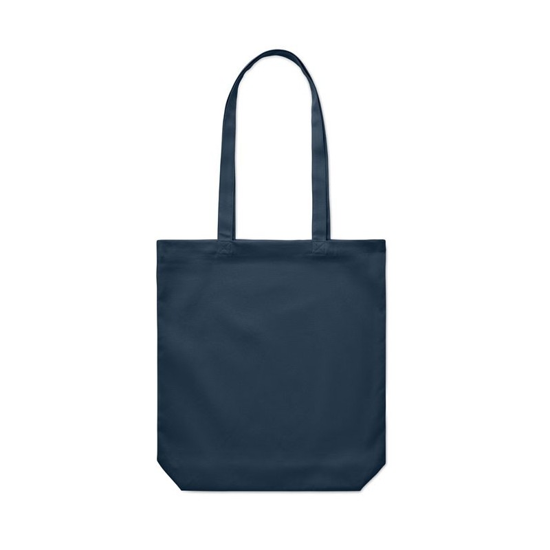 Sac shopping en toile 270 gr/m²Couleur:bleu marine