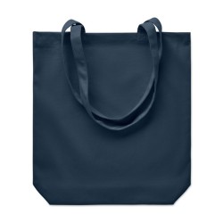 Sac shopping en toile 270 gr/m²Couleur:bleu marine