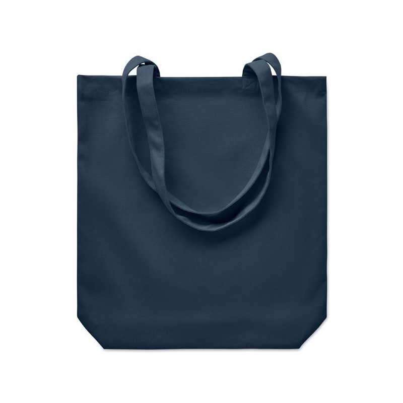 Sac shopping en toile 270 gr/m²Couleur:bleu marine