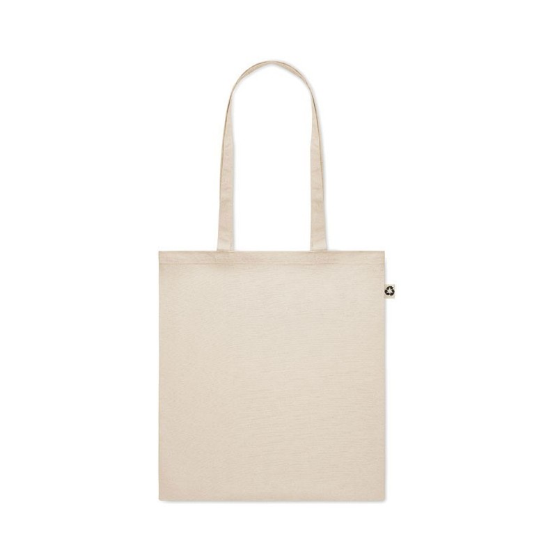 Sac shopping en coton recycléCouleur:Beige