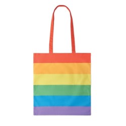 Sac shopping coton 200 gr/m²Couleur:Multicolore