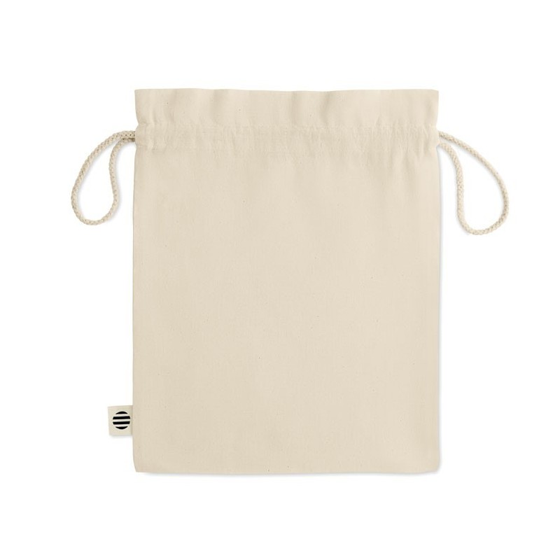 Sac cadeau coton biologique MCouleur:Beige