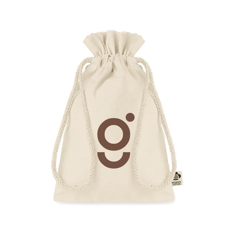 Sac cadeau coton biologique SCouleur:Beige