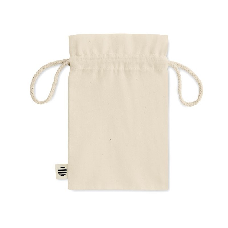 Sac cadeau coton biologique SCouleur:Beige