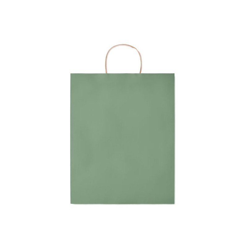 Sac en papier grand formatCouleur:Vert