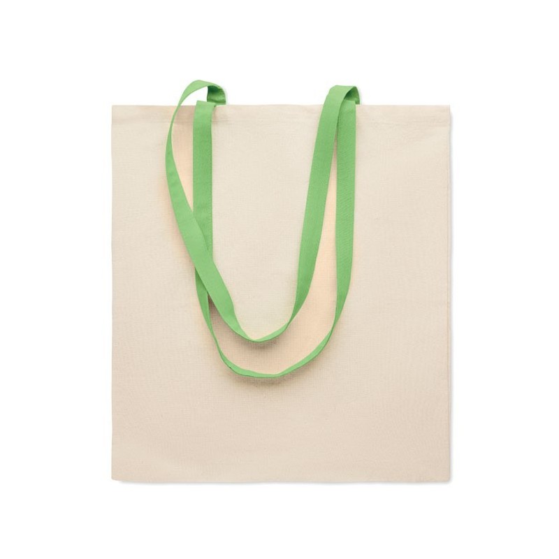 Sac shopping en coton 140 gr/m²Couleur:Lime