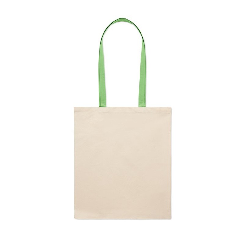 Sac shopping en coton 140 gr/m²Couleur:Lime