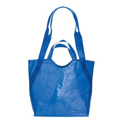 Sac shopper en polypropylène avec doubles anses (long et court)Couleur:Royal
