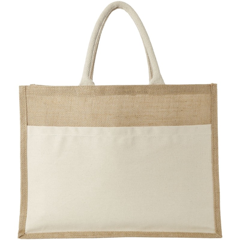 Sac shopping jute Mumbay 18LCouleur:Naturel