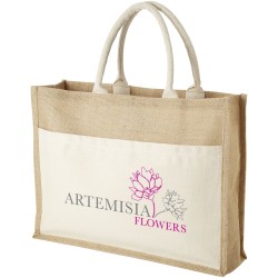 Sac shopping jute Mumbay 18LCouleur:Naturel