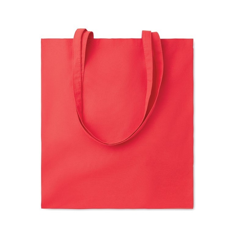 Sac shopping coton biologiqueCouleur:Rouge