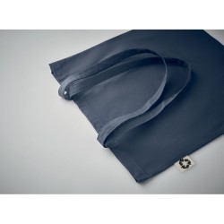 Sac  shopping  en coton recycléCouleur:bleu marine