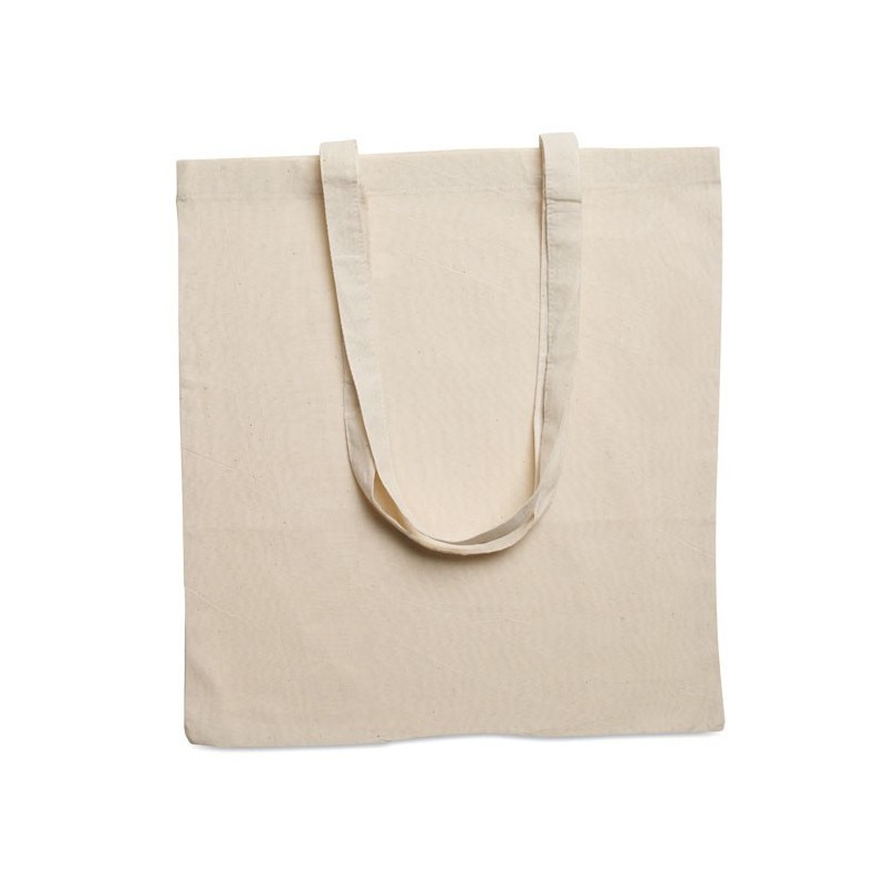 Sac shopping coton 140gr/m²Couleur:Beige