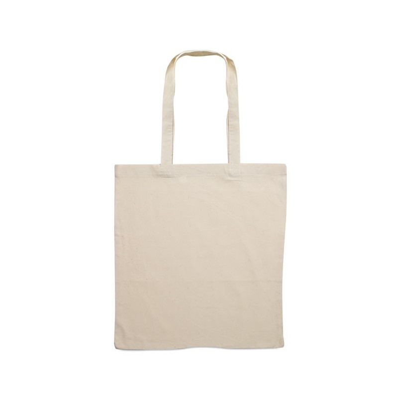 Sac shopping coton 140gr/m²Couleur:Beige