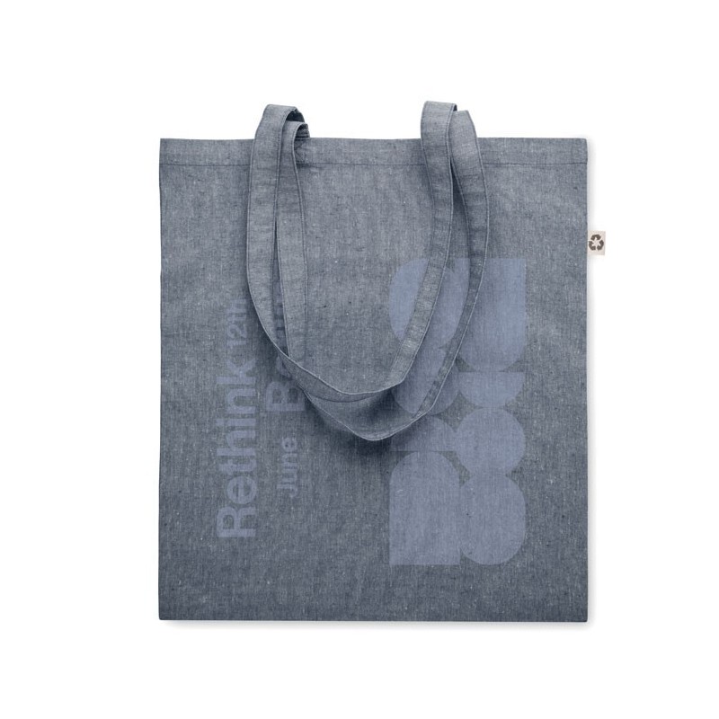 Sac shopping anses longuesCouleur:Bleu