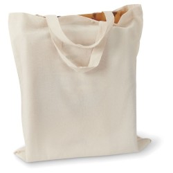 Sac shopping coton 140gr/m²Couleur:Beige