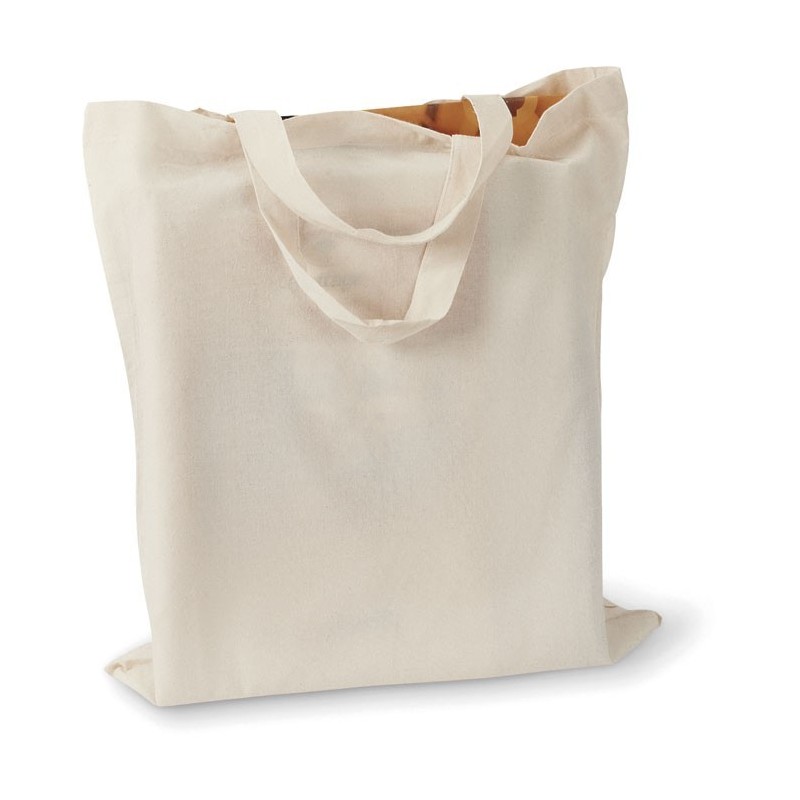 Sac shopping coton 140gr/m²Couleur:Beige