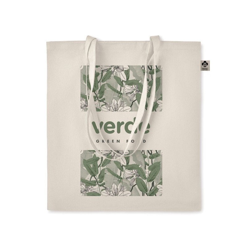 Sac shopping en coton organiqueCouleur:Beige