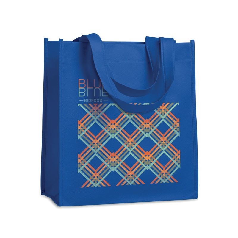 Shopping bag en non tisséCouleur:Bleu royal