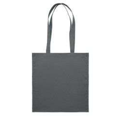 Sac shopping coton 140gr/m²Couleur:Gris Pierre
