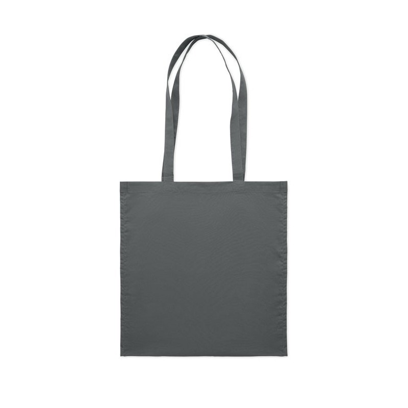 Sac shopping coton 140gr/m²Couleur:Gris Pierre