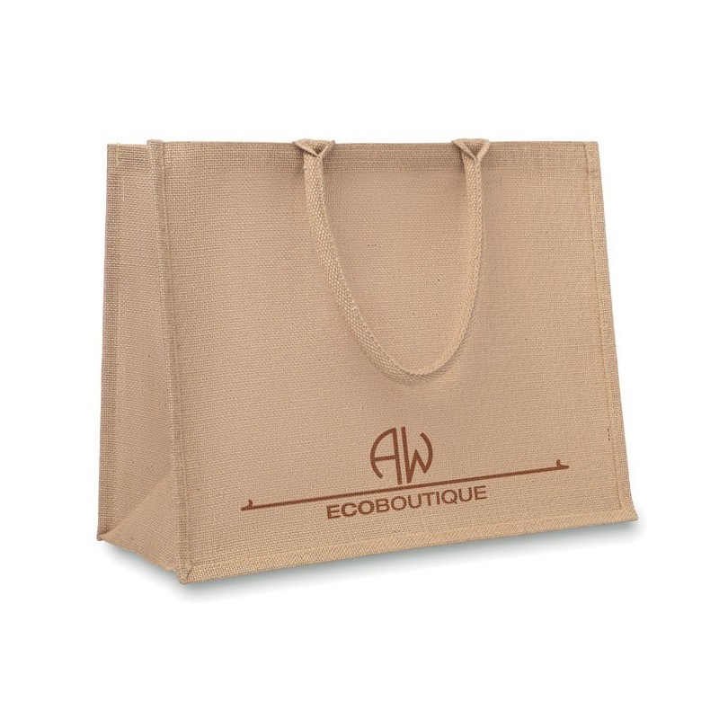Sac shopping en juteCouleur:Beige