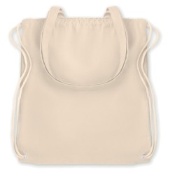 Sac shopping à cordeletteCouleur:Beige