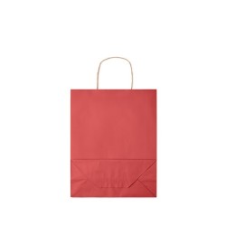 Sac en papier moyen formatCouleur:Rouge