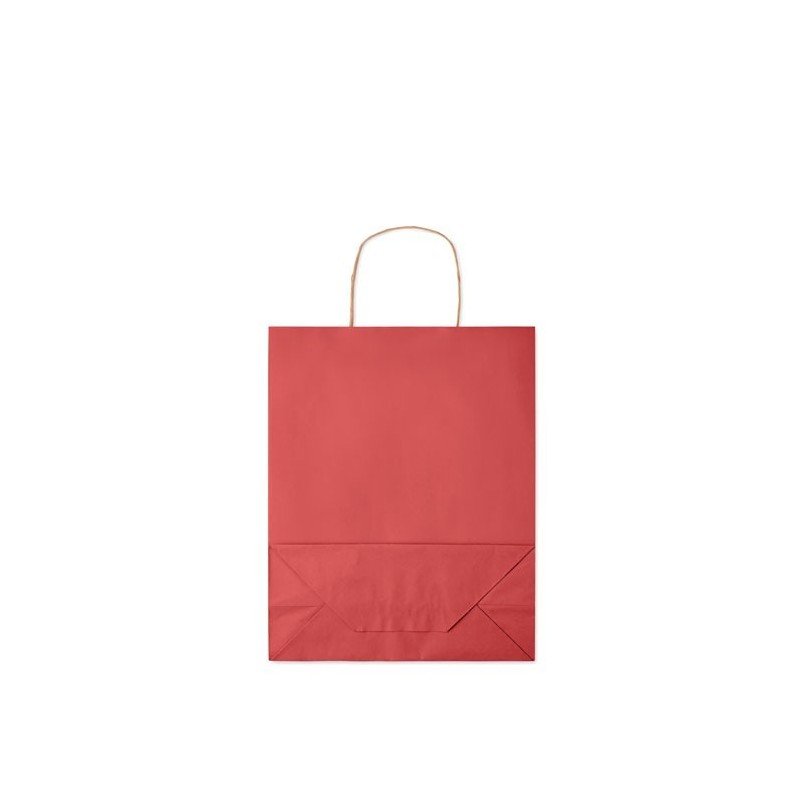 Sac en papier moyen formatCouleur:Rouge
