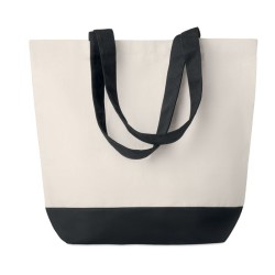 Sac de plage toile 280gr/2Couleur:Noir