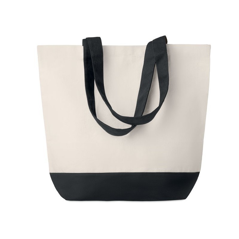 Sac de plage toile 280gr/2Couleur:Noir