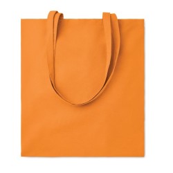 Sac shopping coton 180gr/m²Couleur:Orange