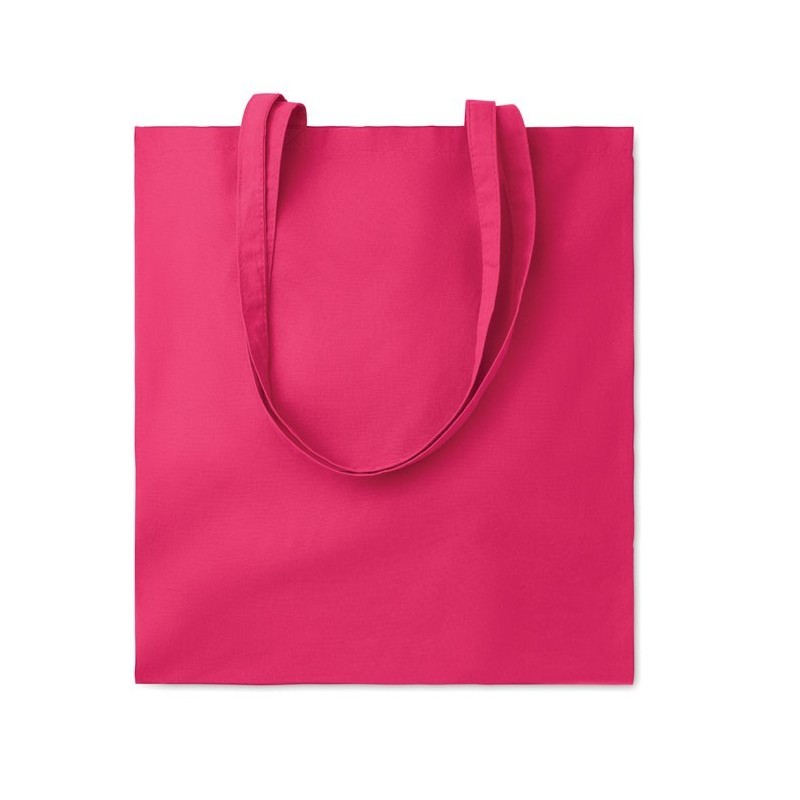 Sac shopping coton 140gr/m²Couleur:Fuchsia
